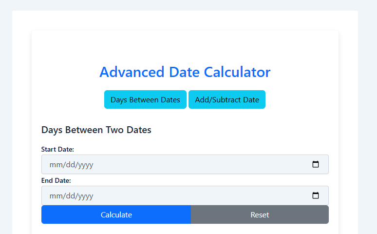 Date Calculator